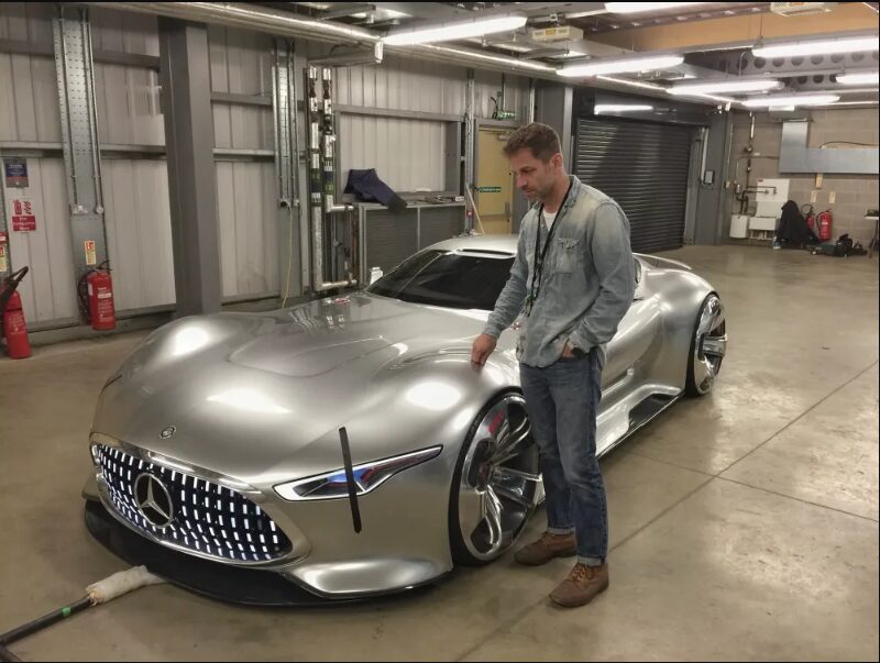 An image of Zack Snyder's Car collection and lifestyle